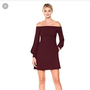 Jill Stuart off the shoulder cocktail dress